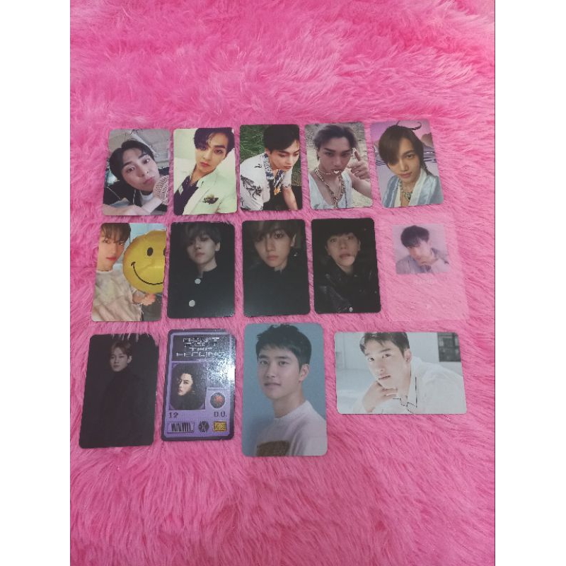 Photocard PC EXO Xiumin Kyungsoo Baekhyun Chen Kai || Exist Kokobop Dmmt Peaches Delight Bambi City 