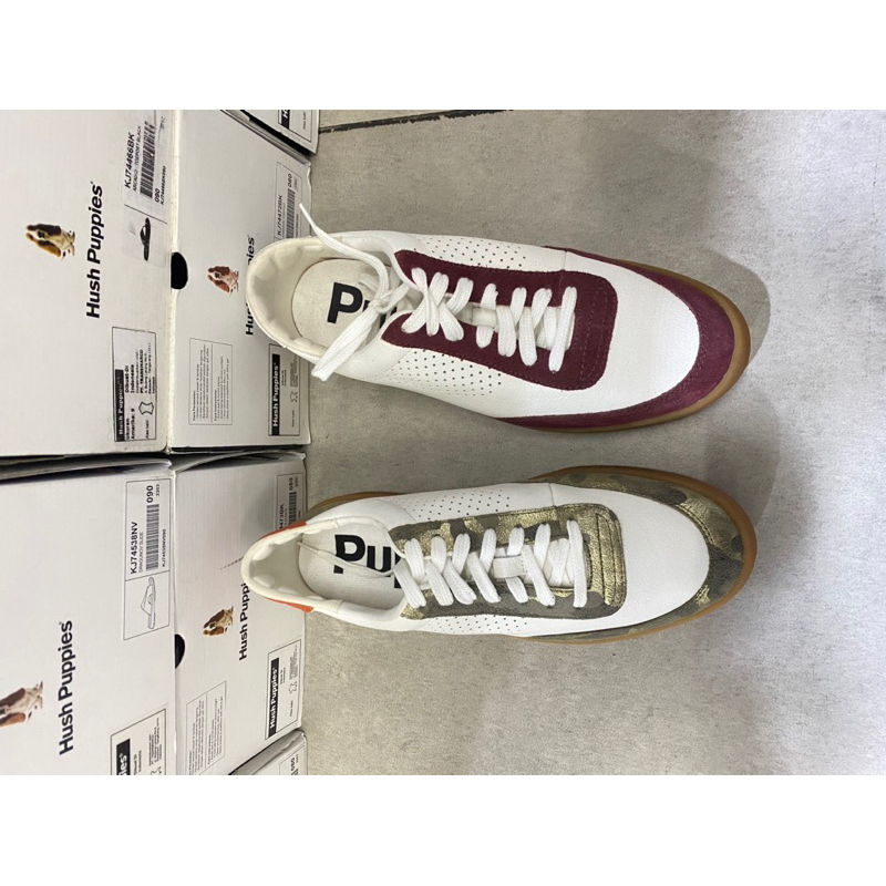 SEPATU SNEAKERS PRIA HUSH PUPPIES SALE MATERIAL KULIT SAPI