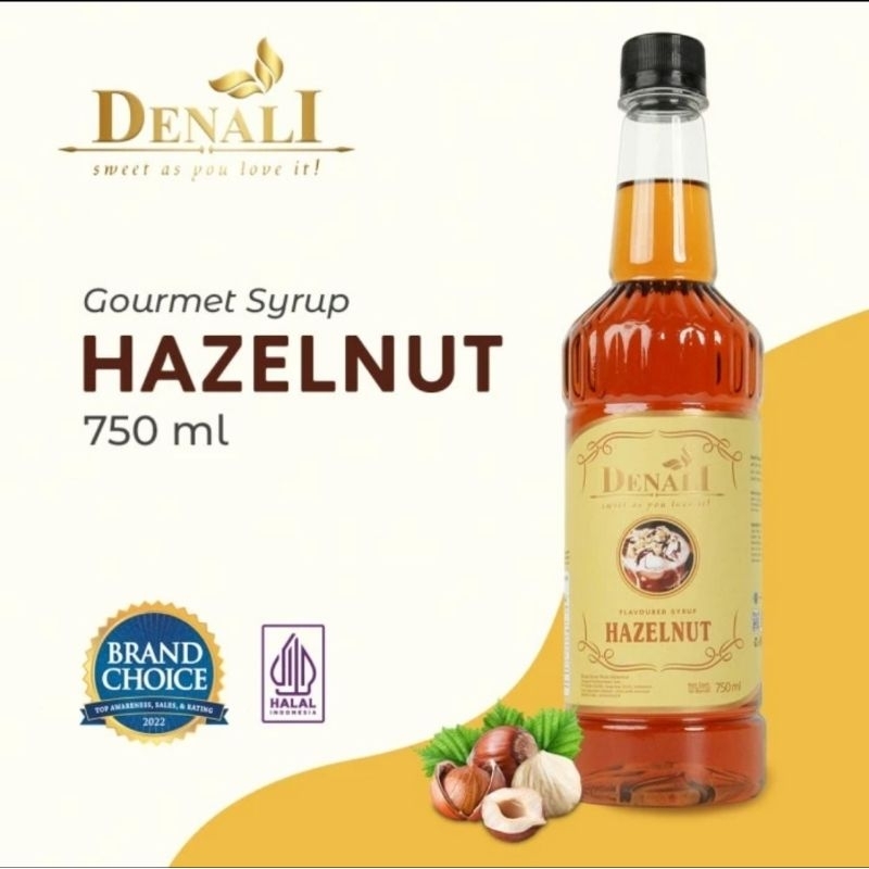 

Denali hazelnut syrup