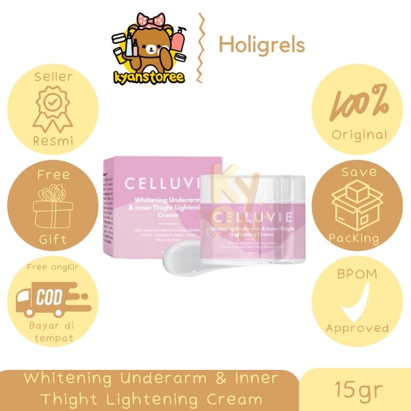 CELLUVIE WHITENING UNDERARM & INNER CREAM