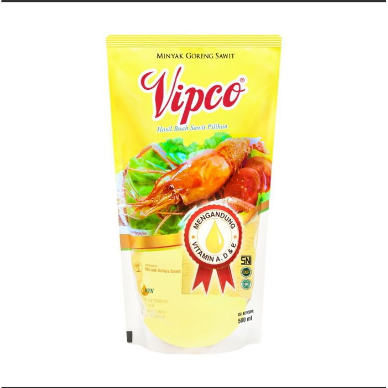 

minyak goreng vipco 500ml