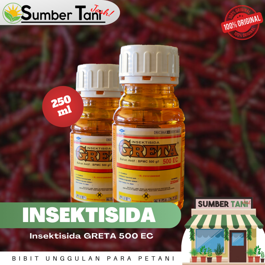 Insektisida GRETA 500 EC ISI 250ml Cap Kapal Terbang