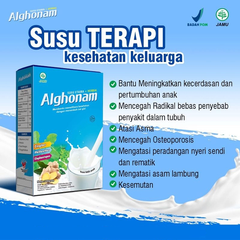 

Susu Kambing Etawa AlGhonam Bubuk 200 gr