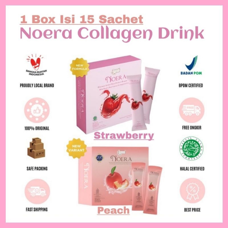 Noera Collagen Drink With Birdnest and Saffron Extract BPOM | NOERA PALING TERMURAH