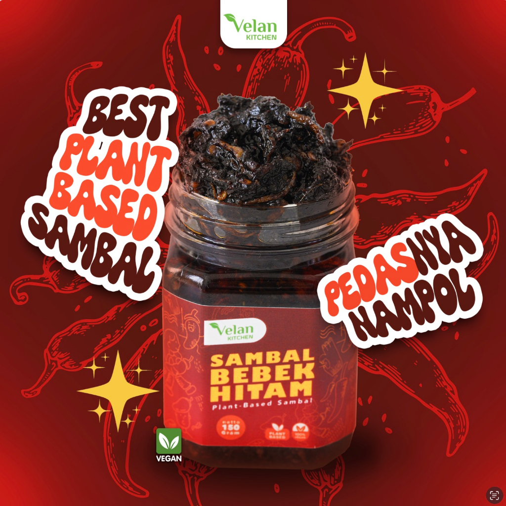 

[PLANT-BASED] Sambal Bebek Hitam VELAN KITCHEN