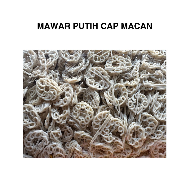 

Kerupuk Mawar Putih / Kerupuk Palembang / Krupuk Rafael Rapael Seblak 1kg