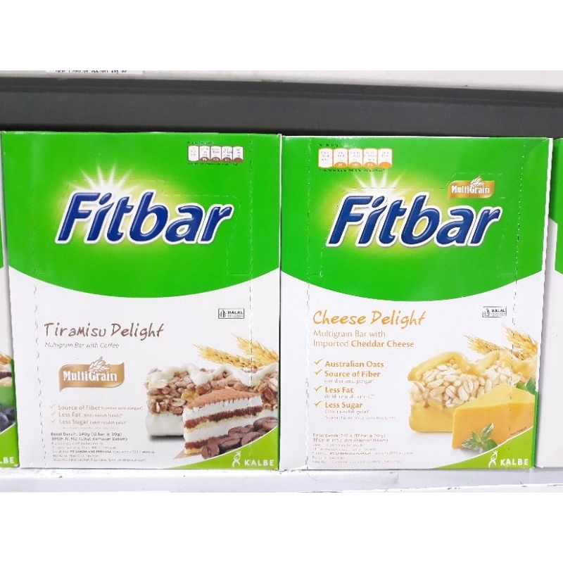 

FITBAR 20gr x 12's Snack sehat