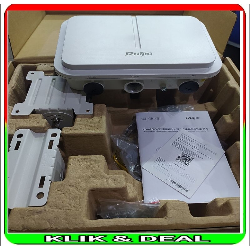 ruijie rg-ap 680 CD wifi 6 802.11 ax enterprise autdoor access point