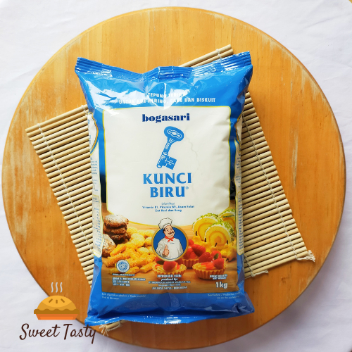 

Tepung Terigu Kunci Biru Protein Rendah 1 KG