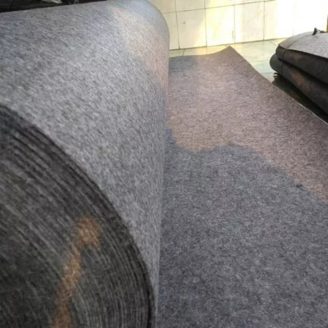 KARPET GEOTEXTILE NON WOVEN VERTICAL MURAH / KARPET SERBA GUNA .peredam suara ruangan