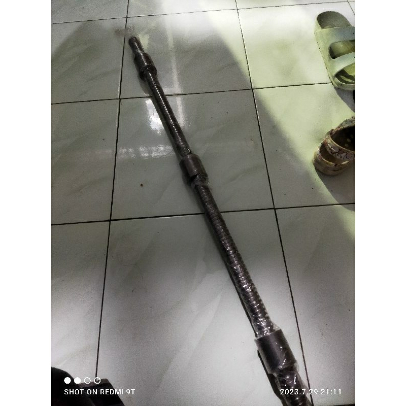 as drat 1 inch ( 25,4mm ) drat kotak dengan panjang variasi