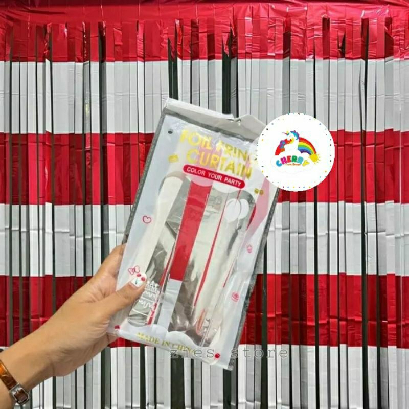 Tirai Merah Putih Dirgahayu HUT RI