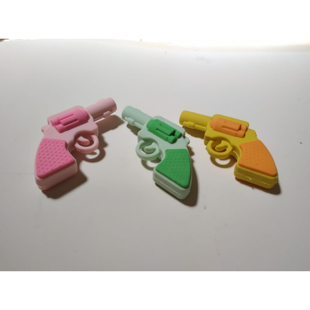 

Penghapus Anak Motif Pistol, Penghapus unik, Penghapus Pensil, Perlengkapan Sekolah