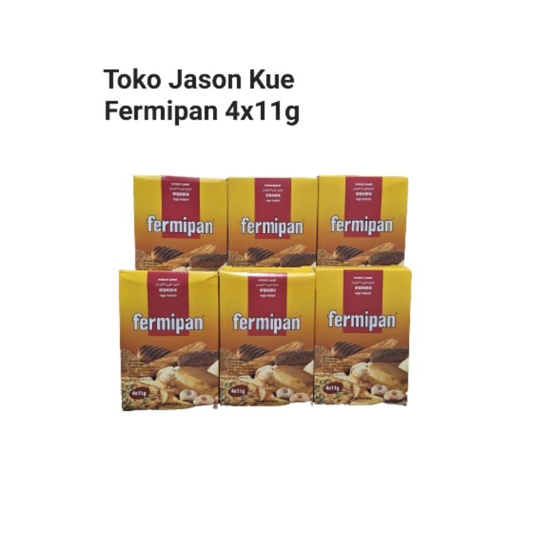 

Fermipan Ragi Kering Instant(4x11gr) 1box