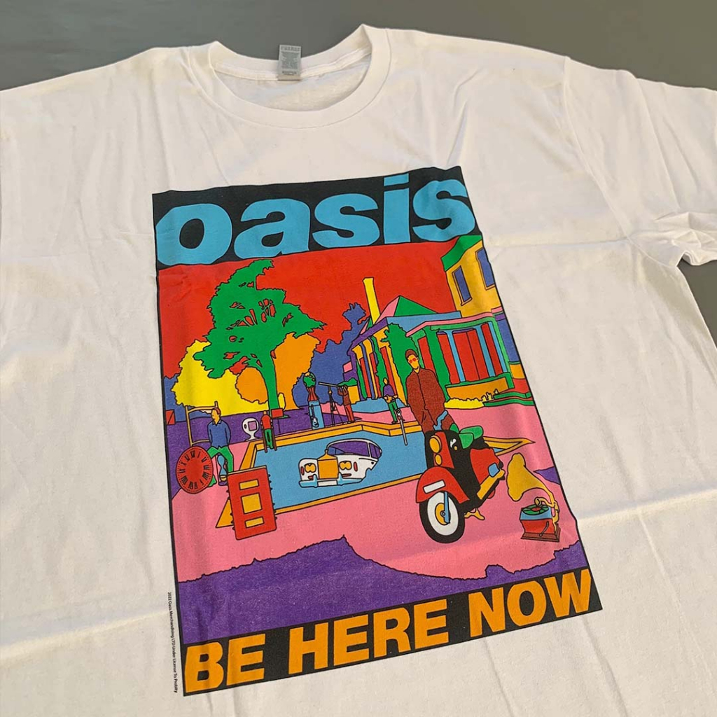 KAOS BAND OASIS - BE HERE NOW
