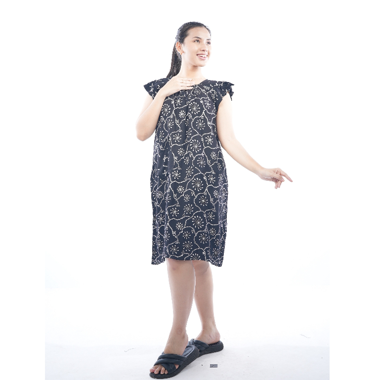 BATIK TRUSMI Daster Wanita Batik Pakaian Santai Yukensi UMM