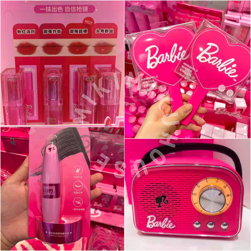 BARBIE THE MOVIE X MINISO MIRROR KACA HOBO KEN BAG TAS ECO TUMBLER GLITTER MERCH MERCHANDISE OFFICIA