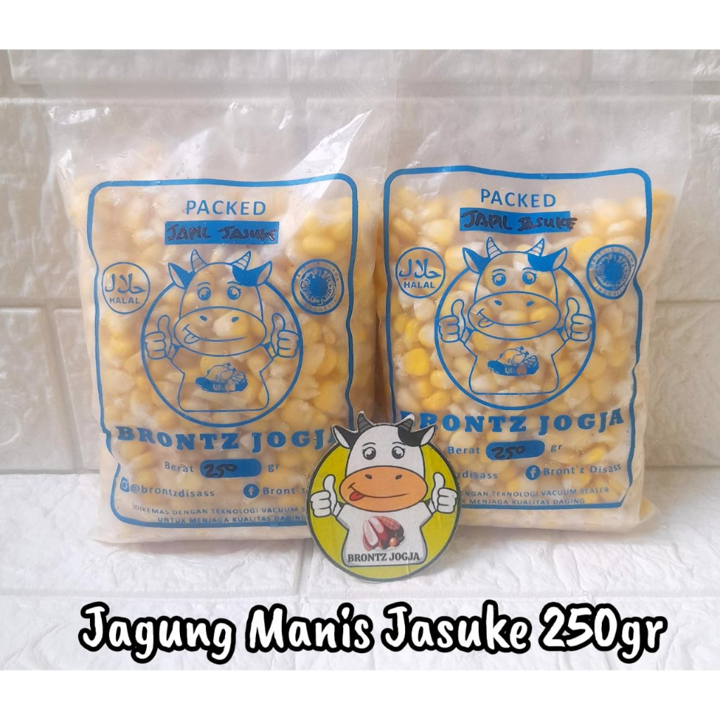 

JAGUNG PIPIL MANIS 250GR - FROZEN FOOD - BRONTZ JOGJA