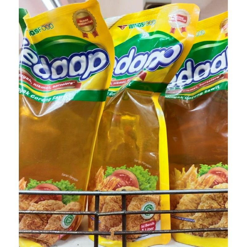 

MINYAK SEDAAP 1 LITER