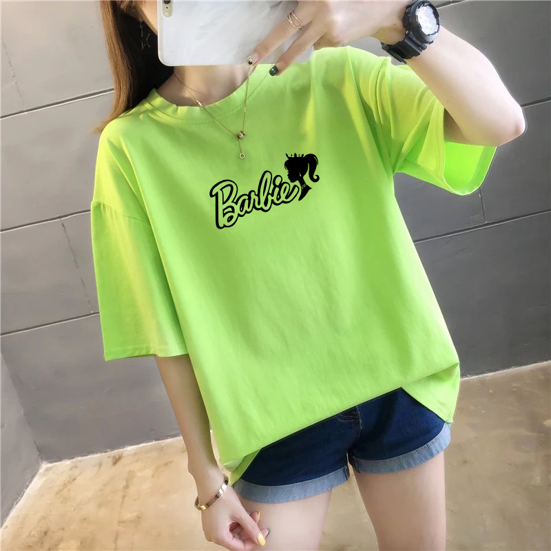 YOURSTYLE1119 -- KAOS BARBIE FACE QUEEN TERLARIS KEREN UNISEX OVERSIZE