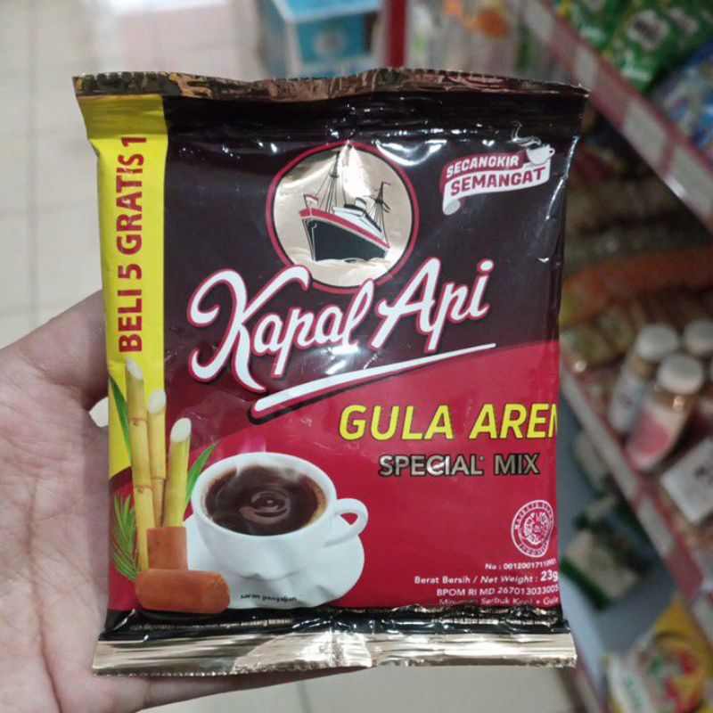 

Kopi Kapal Api sachet 5pcs, kapal api 160g ori dan lampung