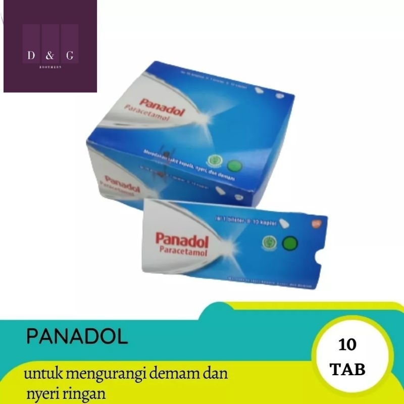 

PANADOL BIRU PARACETAMOL 500MG 1 STRIP 10 KAPLET