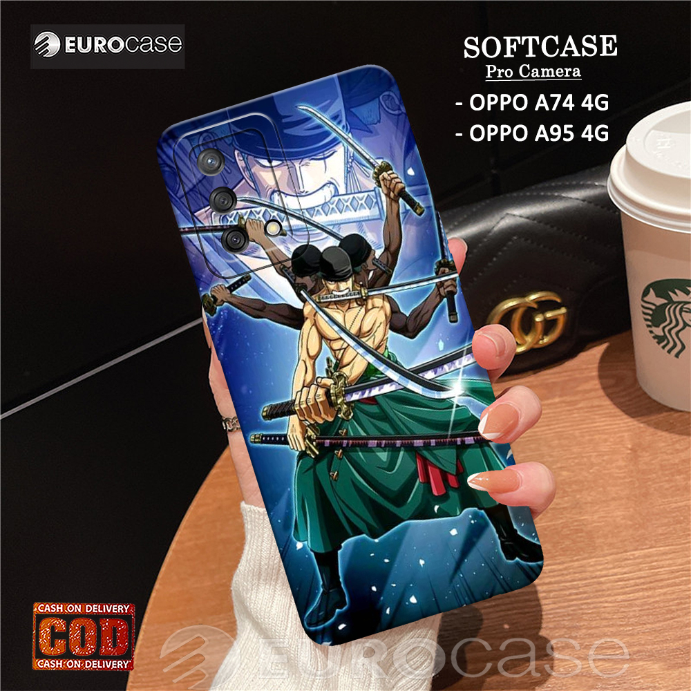 Casing Hp Oppo A74 4G / A95 4G - Fashion Case Anime - Soft Case Hp Oppo A74 4G / A95 4G - Kesing Hp 