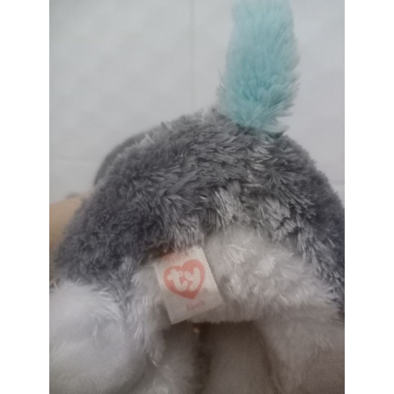 TY boneka medium slush dog preloved 032