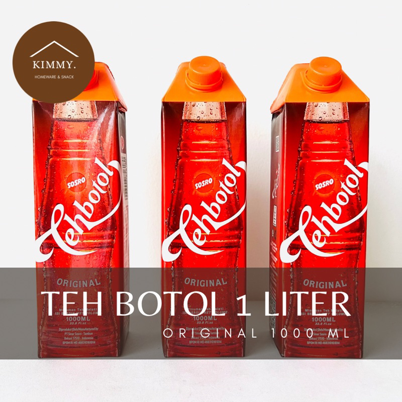 

TEH BOTOL SOSRO 1 LITER / TEH BOTOL SOSRO 1000 ML ( KHUSUS INSTANT & SAMEDAY )