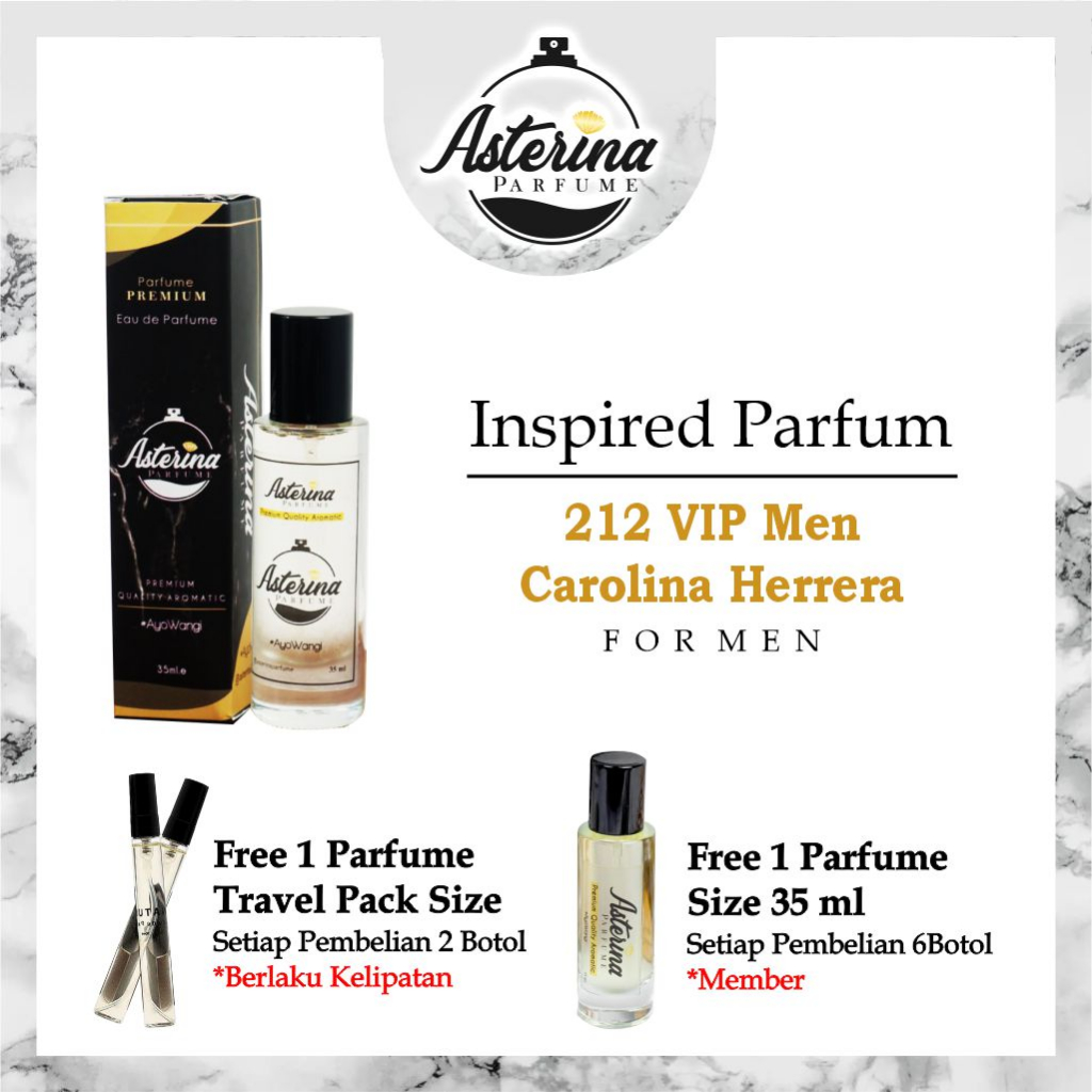 ASTERINA PARFUME - Inspired parfume 212 Vip Men
