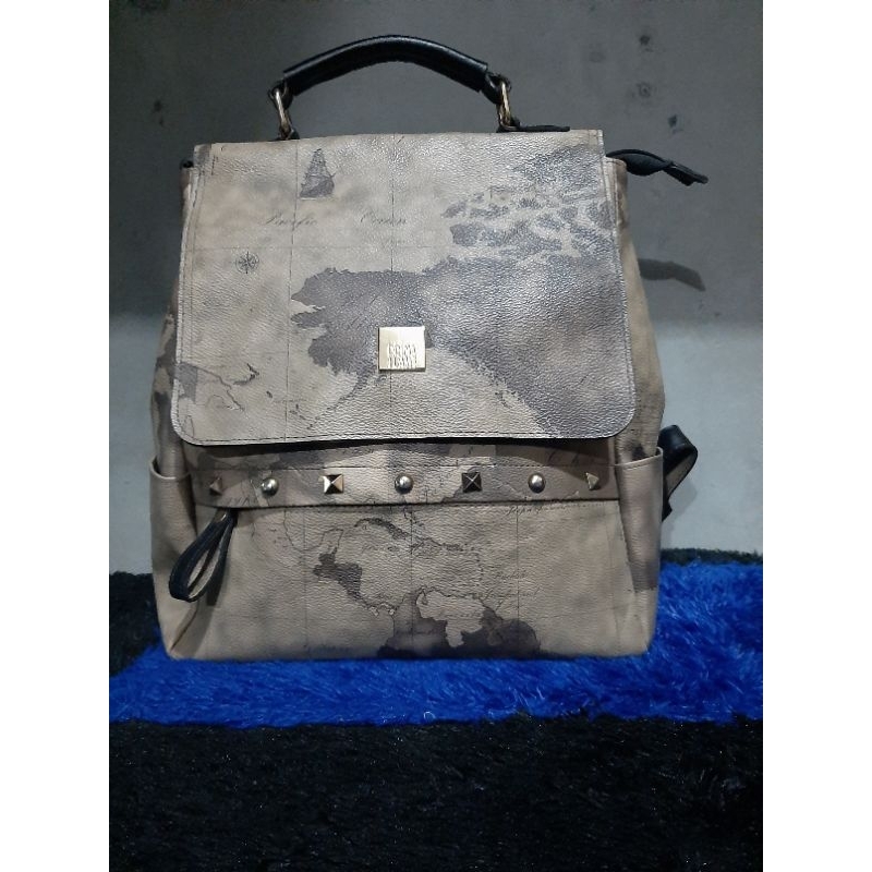 Ransel Motif Peta Brand Prima Classe
