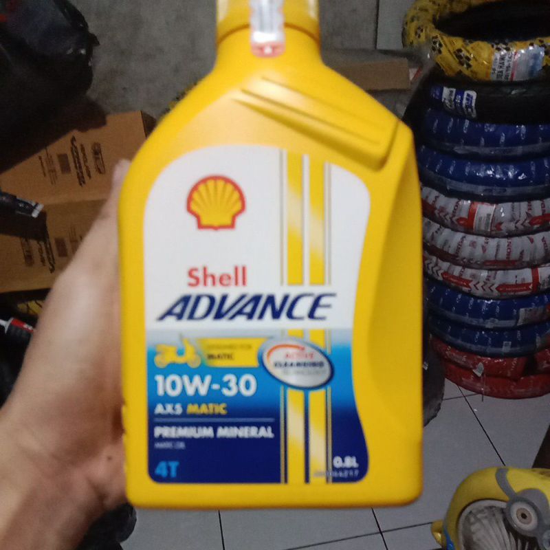 OLI SHELL MATIC 10w - 30 untuk semua matic original shell