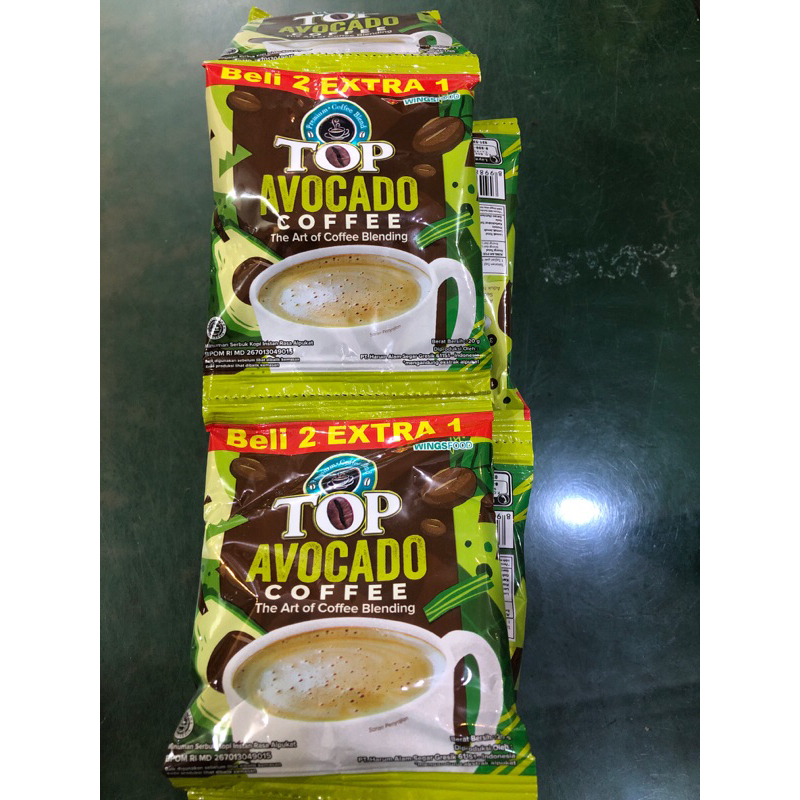 

TOP AVOCADO 1 Renteng isi 10 sachet