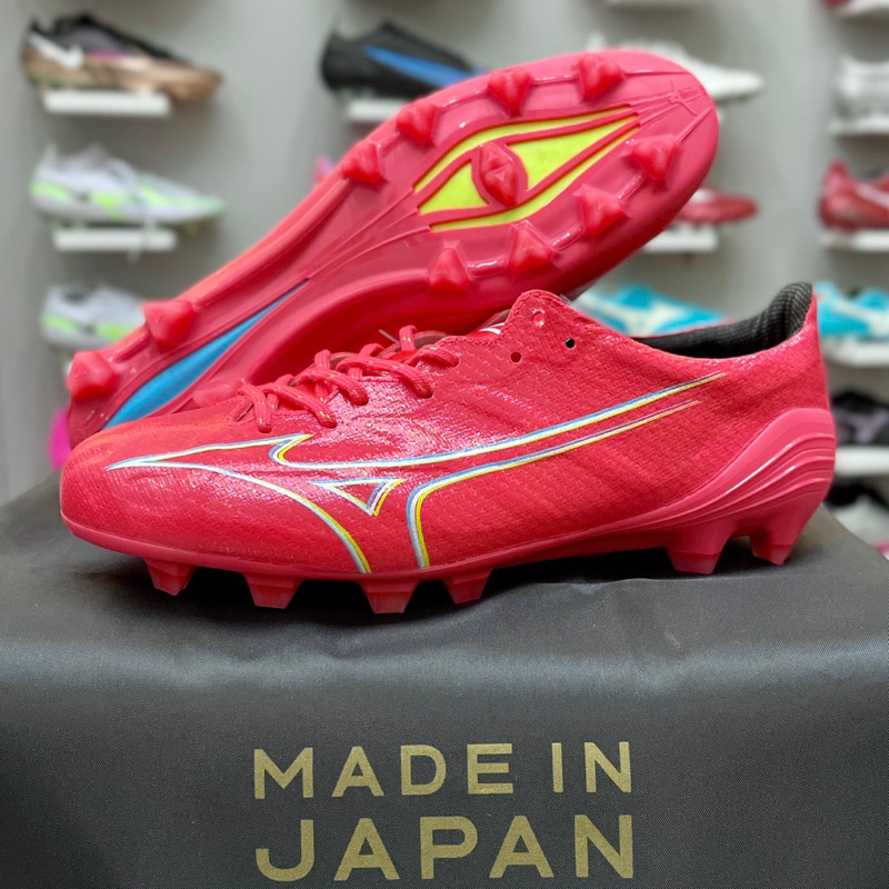 Mizuno Alpha Japan red