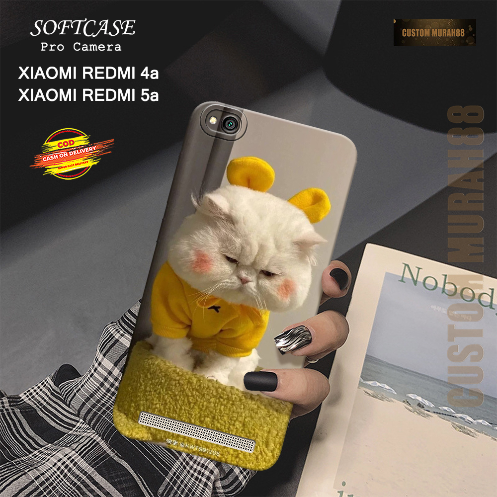 Case Xiaomi Redmi 5A / 4A Terbaru - Fashion Case CATS - Casing Hp Xiaomi Redmi 5A / 4A - Softcase Pr