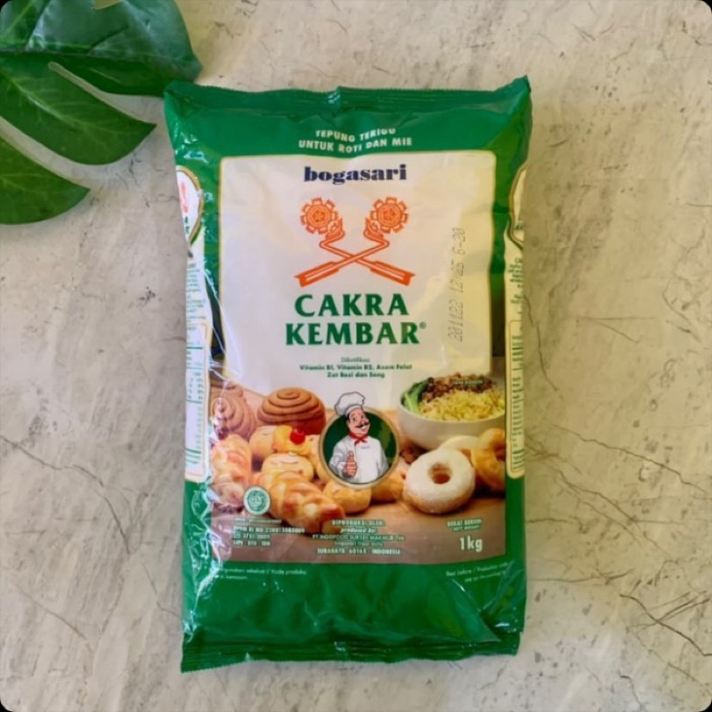 

Bogasari Tepung Cakra Kembar 1kg