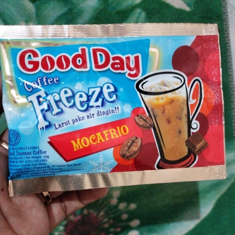 

good day coffe freeze mocafrio 30g x 5pcs