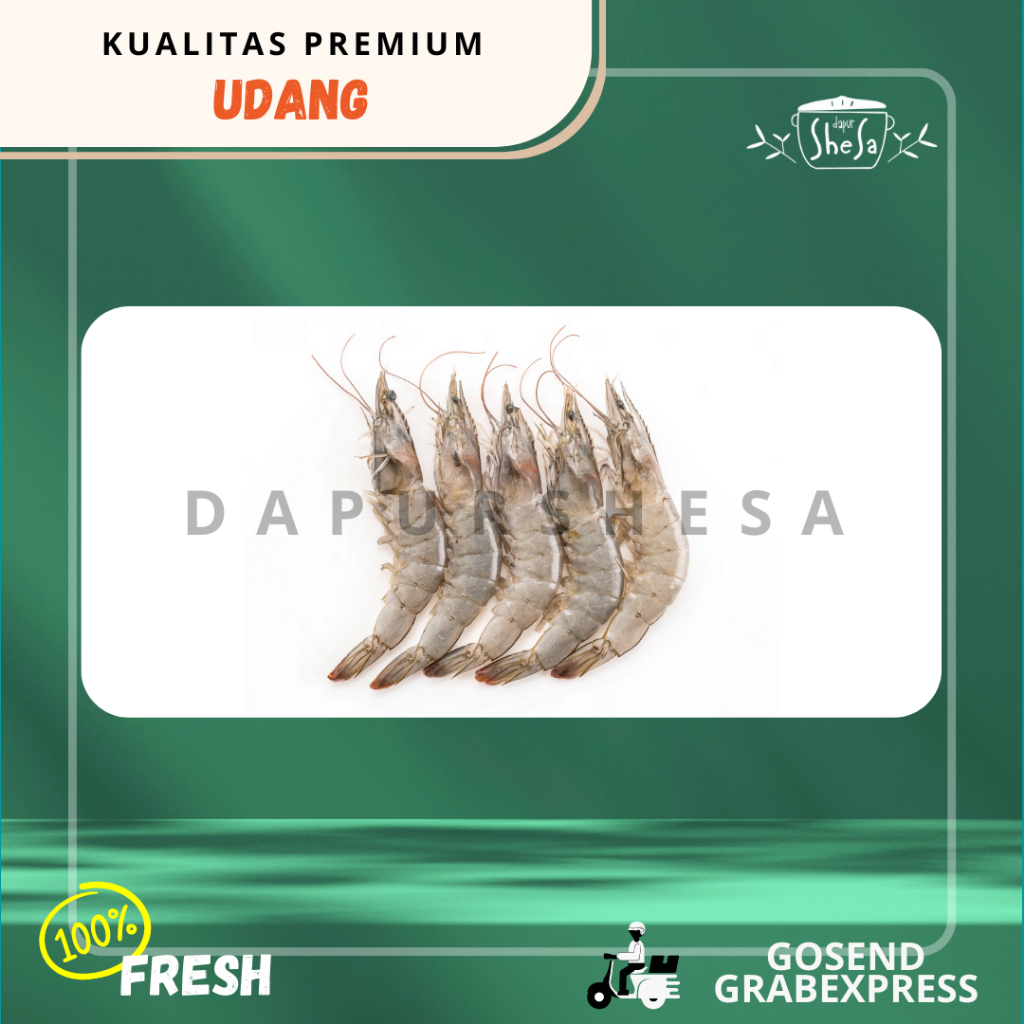Udang Ukuran Besar / Udang Segar / Udang Fresh / Belanja Ikan Semarang / Udang Semarang Murah / Maka