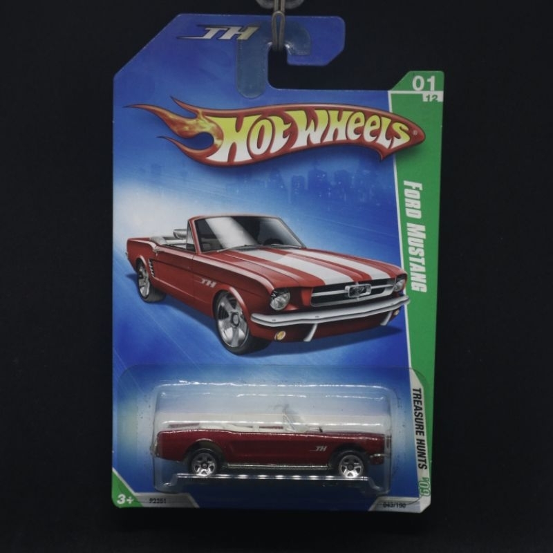 Hotwheels 65 Ford Mustang Convertible