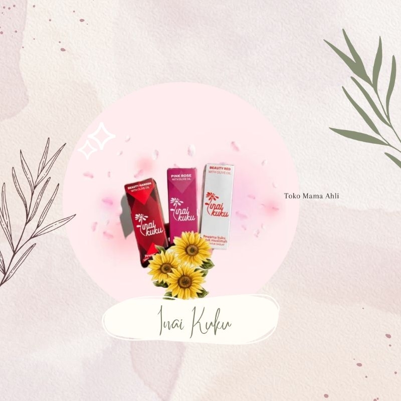 Inai Kuku/Kutek Muslimah/Kutek Halal