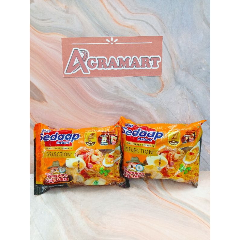 

MIE SEDAAP INSTAN SELECTION SINGAPORE SPICY LAKSA 83GR