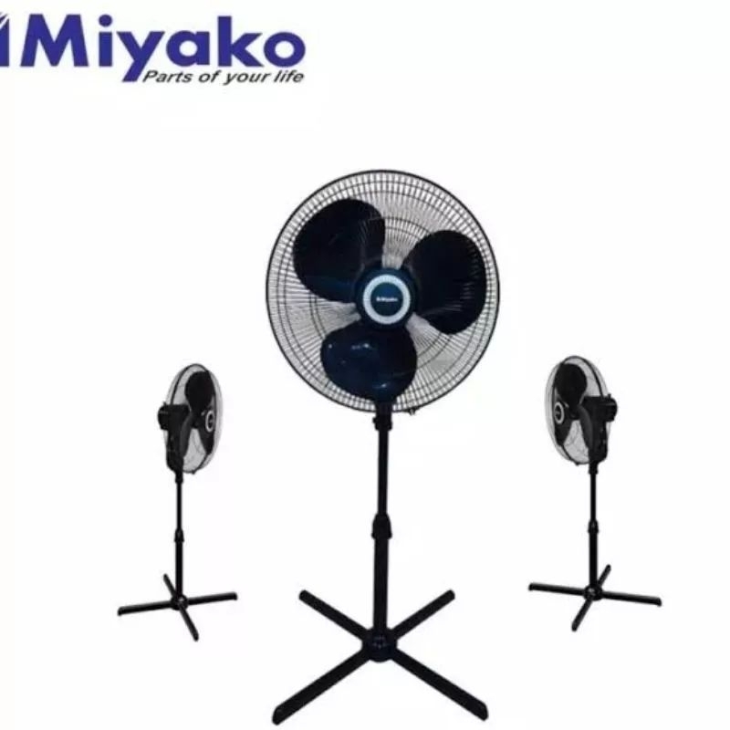 Kipas Miyako Kas 1606 x gb Jaring Besi / Stand Fan 16 inci Kas 1606xgb / Kipas Angin Berdiri 16&quot; Kas1606x