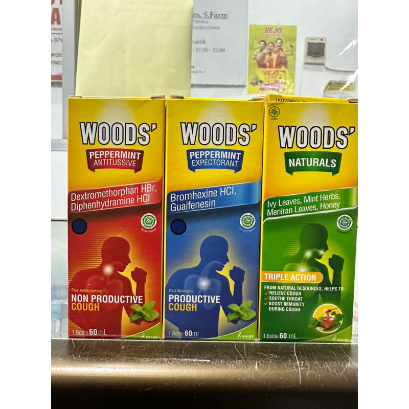 Woods Obat Batuk Berdahak dan Tidak Berdahak