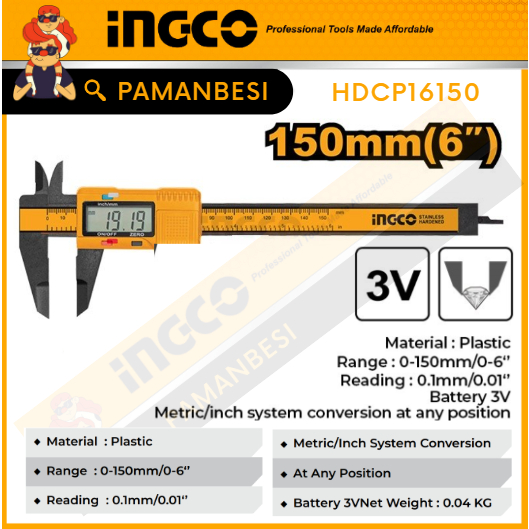 (SS) JANGKA SORONG DIGITAL INGCO HDCP16150