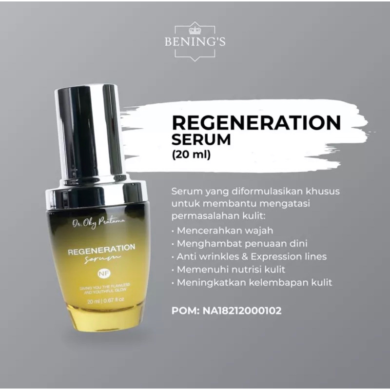 Bening's Skin Regeneration Serum/scar Bopeng