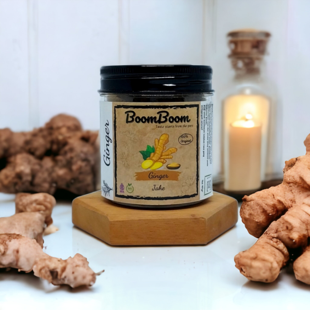 

BoomBoom Original Bubuk Jahe Premium Grade A / Ginger Powder 100% Murni