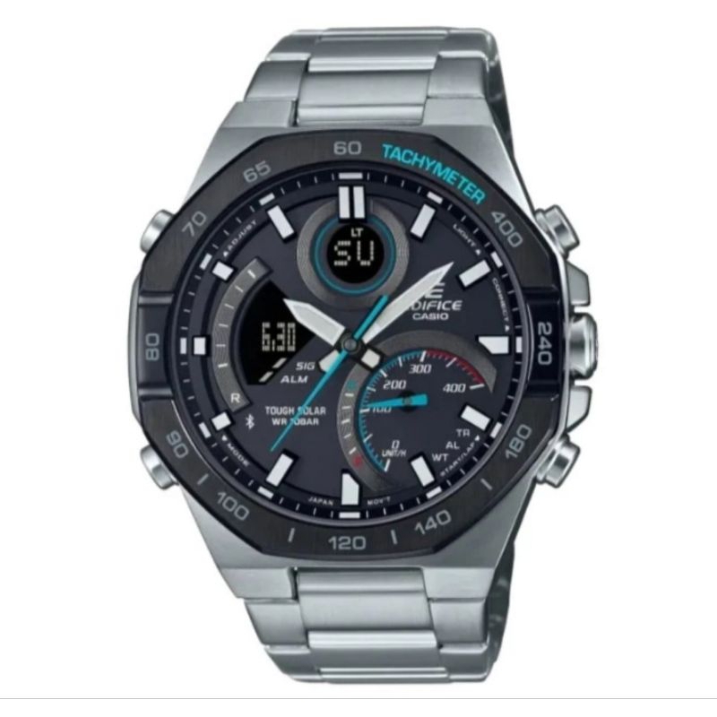 CASIO EDIFICE ECB-950DB-1ADF Jam Tangan Digital Analog Pria Original