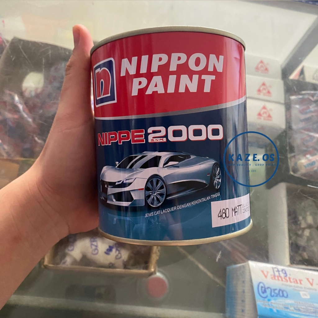 ASLI 100% NIPPE 2000 1 KG / 1KG WARNA STANDART SPESIAL CAT DUCO CAT KAYU BESI KENDARAAN MOBIL PUTIH 