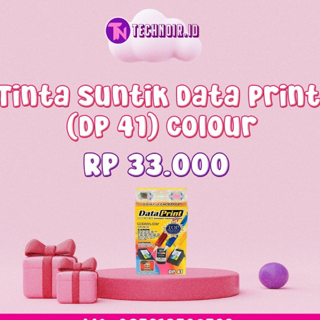 TINTA SUNTIK DATA PRINT (DP 41) COLOUR