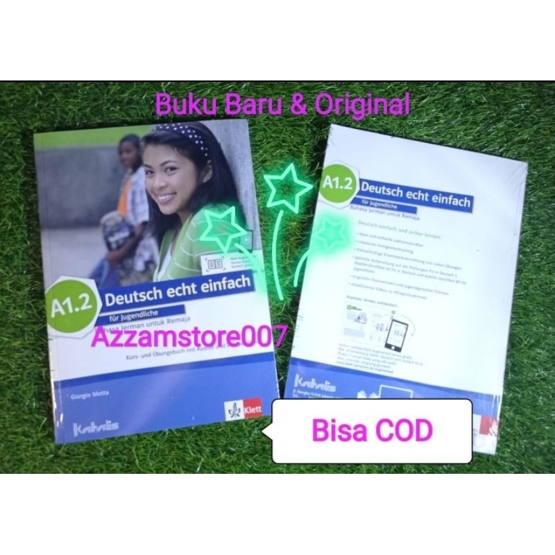 Buku Bahasa Jerman Deutsch Echt Einfach (DEE) A1.2